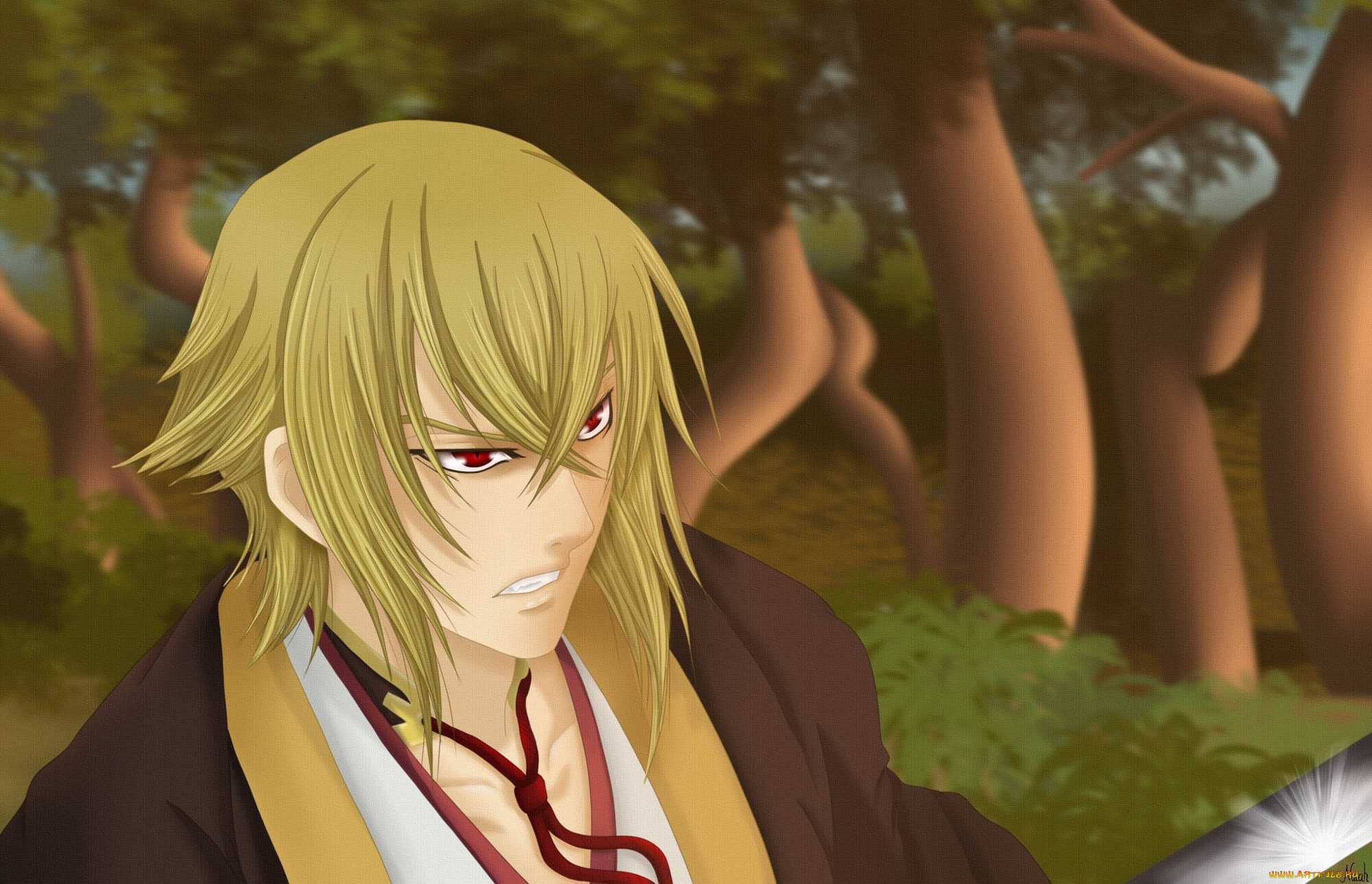 , hakuouki, kazama, chikage